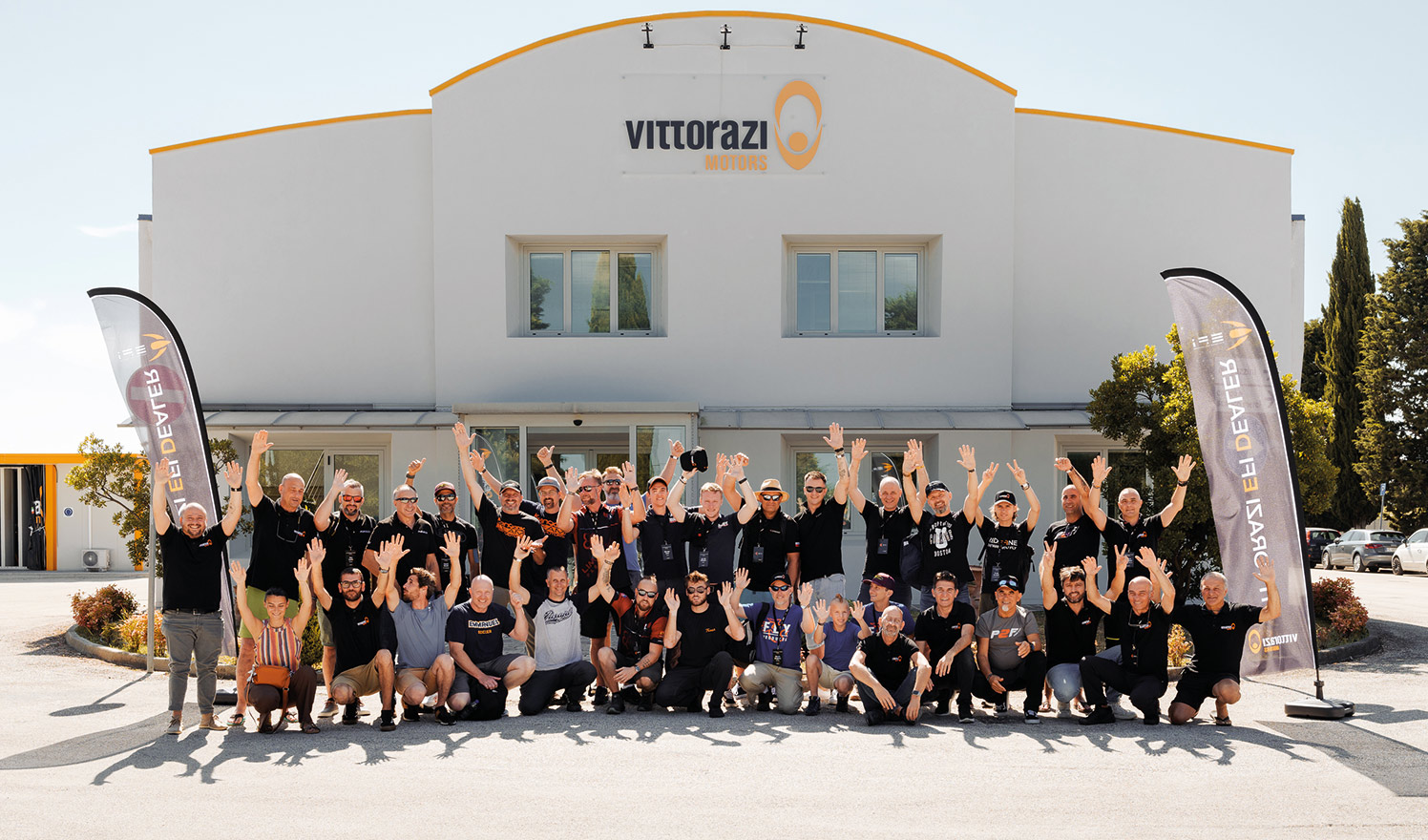 EFI dealers at Vittorazi Motors head quarters!