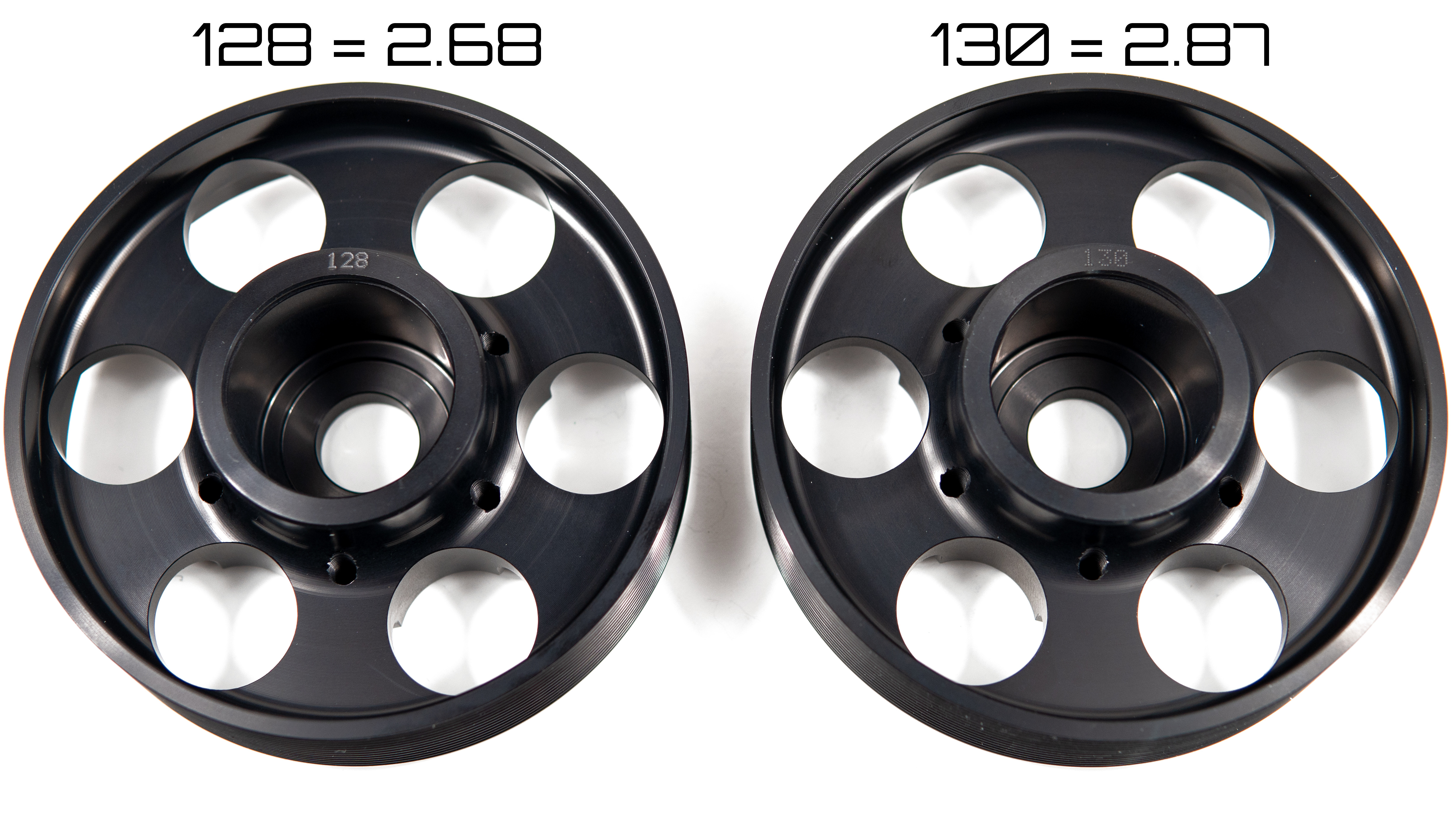 Comparison of MP113 and MP113a pulleys